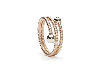 Niessing Colette C Embrace Ring 2-fach Rosewood – Ringe Ring aus 750 Weißgold.