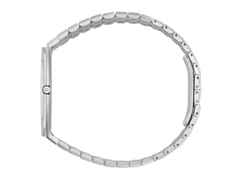 Gucci 25H Quarz Edelstahl 38mm silbernes Zifferblatt Metallband YA163407 – Herrenuhren Uhr ohne Datum aus Edelstahl. Das Gehäuse ist rund und silber. Das Edelstahlarmband ist silber. Das Zifferblatt ist ein Index in silber. – Ansicht 3