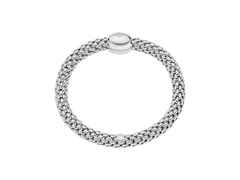Fope Love Nest Flex'It Armband Weißgold 1 Schmuckelement Brillant 0,020ct M flexibel – Armschmuck Armband aus 750 Weißgold. – Ansicht 2