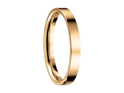 Bering Arctic Symphony Innenring schmal blank Edelstahl IP Gelb – Ringe Ring aus Edelstahl, IP beschichtet und und .