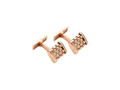 Herrenschmuck Manschettenknöpfe aus 750 Rotgold.