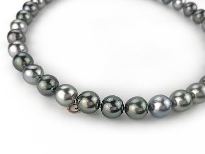 Gellner Perlenkette aus Marutea-Zuchtperlen – Halsschmuck Perlenkette – Ansicht 2