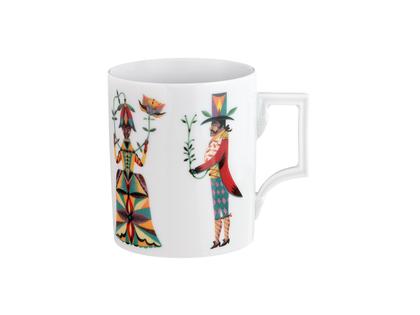 Meissen MUG Collection Henkelbecher Olaf Hajek "Flower Ballet" – Porzellanwaren Tafelporzellan in weiß und aus Porzellan.