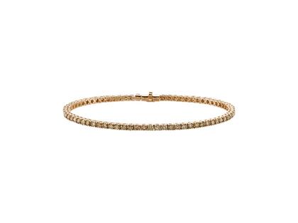Leo Wittwer Candlelight Armband Roségold mit Brillanten 3,60ct – Armschmuck Armband aus 750 Rotgold.