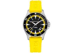 Hamilton Khaki Navy Scuba Auto Edelstahl 40mm schwarzes 