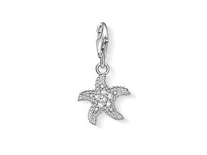 Anhänger Anhänger mit Besatz in silber und aus 925 Silber.