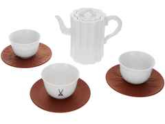 Meissen Tee-Set Zen Tea Ceremony – Porzellanwaren Tafelporzellan in weiß und aus Porzellan.