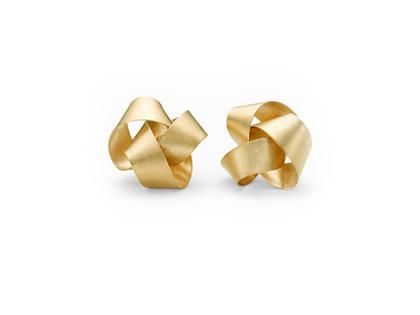 Niessing Papyr Ohrstecker   Classic Yellow 4mm – Ohrschmuck Ohrstecker aus 750 Gelbgold.