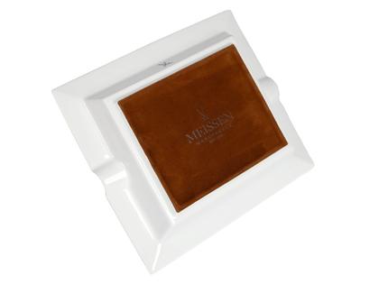 Meissen Cosmopolitan "Golden Bamboo" Ascher Porzellan mit Golddekor 21x18,5cm – Porzellanwaren Tafelporzellan in weiß und aus Porzellan. – Ansicht 4