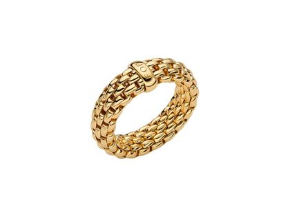 Fope Essentials Ring Gelbgold flach schmal AN559 – Ringe Ring aus 750 Gelbgold.