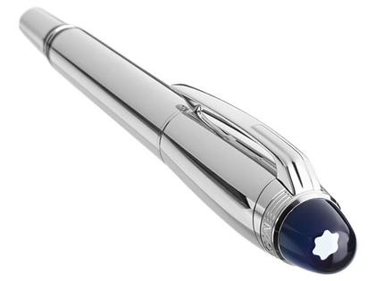 Montblanc StarWalker Metal Füllfederhalter platiniert – Schreibgeräte Füllfederhalter aus 585 Gelbgold und und platiniert. – Ansicht 3