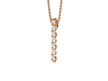 Niessing Vivida Anhänger Classic Red 4,0mm mit Brillanten 1,61ct – Anhänger Anhänger mit Besatz aus 750 Rotgold.