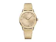 Omega Constellation Observatory Automatik Gelbgold 39mm goldenes Zifferblatt Goldband – Herrenuhren Uhr ohne Datum aus 750 Gelbgold. Das Gehäuse ist rund und gelbgold. Das Goldarmband ist gelbgold. Das Zifferblatt ist ein Index in gelbgold.