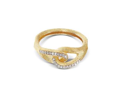 Nanis Libera Ring Gelbgold mit Brillanten – Ringe Ring mit Besatz aus 750 Gelbgold.