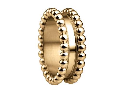Bering Arctic Symphony Außenring schmal Kugeln Edelstahl IP Gelb – Ringe Ring aus Edelstahl, IP beschichtet und und .