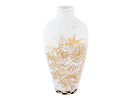 Meissen Vase aus Porzellan mit Motiv Golden Onion Style 17cm – Porzellanwaren Porzellanvase in weiß und aus Porzellan.