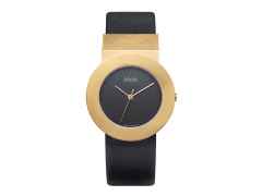 M&M Steel Collection M20200-415 Steel Star IP-Gelbgold Lederband 