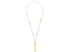 Nanis Libera Kette mit Anhänger Gelbgold groß – Halsschmuck Collier aus 750 Gelbgold. – Ansicht 2