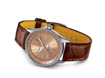 Breitling Navitimer 1 Automatic 35 kupferfarbenes Zifferblatt 