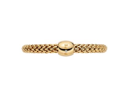 Fope Love Nest Flex'It Armband Gelbgold 1 Schmuckelement Brillant 0,020ct M flexibel – Armschmuck Armband aus 750 Gelbgold. – Ansicht 3