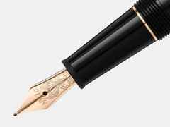 Montblanc Around the World in 80 Days Classique Füllfederhalter dunkelgrau – Schreibgeräte Füllfederhalter in grau und aus Edelharz, platiniert und vergoldet. – Ansicht 2