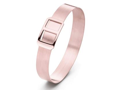 IsabelleFa Tension Armreif Rougeroyal 10mm – Armschmuck Armreif aus 750 Rotgold.