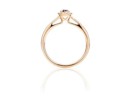 Capolavoro Amore Mio Ring Roségold mit Morganit – Ringe Ring mit Besatz aus 750 Rotgold. – Ansicht 2