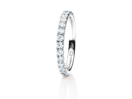 Capolavoro The Romance Collection Diamante in Amore Ring Bellissima Weißgold 15 Diamanten – Ringe Ring mit Besatz aus 750 Weißgold.