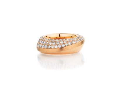 A. Odenwald Cloé Ring Roségold mit Brillanten 2,0ct – Ringe Ring aus 750 Rotgold. – Ansicht 2