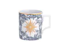 Meissen MUG Collection Henkelbecher "Meissen Christmas Star" blau – Porzellanwaren Tafelporzellan in weiß und aus Porzellan und vergoldet.