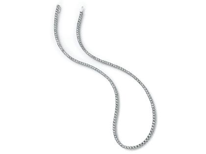 N1 Diamonds Collier Riviere Weißgold 7,00ct 750/- Gold – Halsschmuck Kette mit Anhänger aus 750 Weißgold.