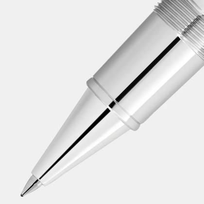 Montblanc Special Edition Great Characters Great Gatsby  Rollerball – Schreibgeräte Rollerball in blau und platiniert. – Ansicht 3