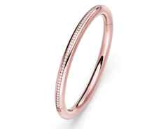 IsabelleFa Rotonde Armreif Rougeroyal 6mm mit Brillanten 0,740ct – Armschmuck Armreif aus 750 Rotgold.