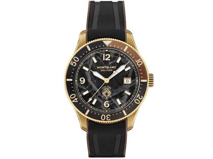 Montblanc Iced Sea Automatic Date Bronze 41mm schwarzes 