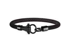 Omega Aqua Sailing Armband Kautschuk schwarz – Armschmuck Armband aus DLC beschichtet, Edelstahl, Kautschuk und und .
