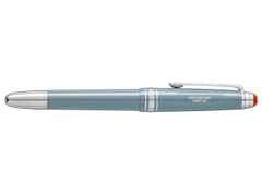 Montblanc Meisterstück X Olympic Heritage Chamonix 1924 Classique Füllfederhalter M Edelharz platinumbeschichtet – Schreibgeräte Füllfederhalter in grau und aus 585 Gelbgold, Edelharz, Metall, platiniert und rhodiniert. – Ansicht 2