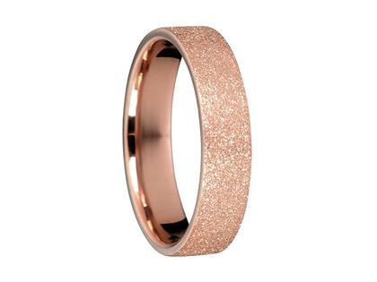 Bering Arctic Symphony Innenring breit Sparkling Effekt Edelstahl IP rosé – Ringe Ring aus Edelstahl, IP beschichtet und und .