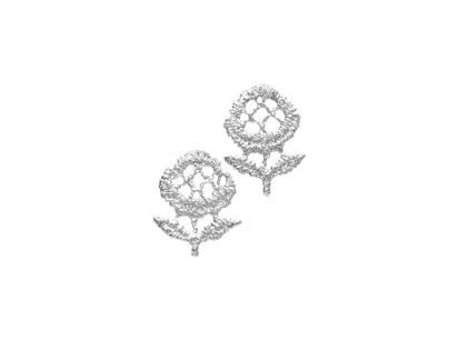 Brigitte Adolph Jewellery Design Petite Fleur Ohrstecker Silber – Ohrschmuck Ohrstecker in silber und aus 925 Silber.