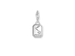 Thomas Sabo Charm-Anhänger Sternzeichen Fische Silber – Anhänger Anhänger mit Besatz aus 925 Silber. – Ansicht 2