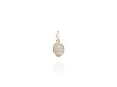 Nanis Nanis Boules Diamonds Small Anhänger Gelbgold mit Brillanten – Anhänger Anhänger mit Besatz aus 750 Gelbgold.
