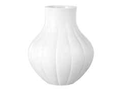 Meissen Vase weiß Landscape 21,5 cm – Porzellanwaren Porzellanvase in weiß und aus Porzellan.