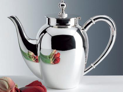 Sonja Quandt Service 2 Katharina Kaffeekanne – Silberwaren Silber Kanne aus 925 Silber.