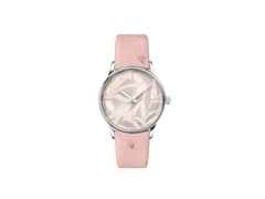 Junghans Meister Damen Automatic Edelstahl 33mm rosa Zifferblatt rosa Lederband – Damenuhren Uhr ohne Datum aus Edelstahl. Das Gehäuse ist rund und silber. Das Lederarmband ist rosa. Das Zifferblatt ist ein Index in rosa.