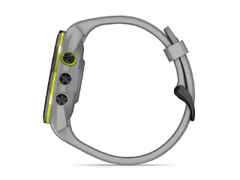 Garmin Approach S70 Smartwatch Kunststoff 42mm digitale Anzeige graues Silikonband – Herrenuhren Uhr Multifunktion aus Keramik und Kunststoff. Das Gehäuse ist rund und grau. Das Kautschuk / Kunststoff / Silikon Armband ist grau. Das Zifferblatt ist digital und schwarz. – Ansicht 6