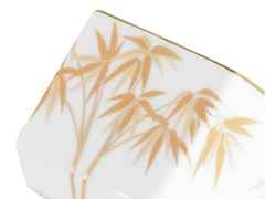 Meissen Cosmopolitan "Golden Bamboo" Schälchen Porzellan mit Golddekor 4,5cm – Porzellanwaren Tafelporzellan in weiß und aus Porzellan. – Ansicht 3