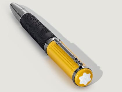 Montblanc Great Characters Homage to Bruce Lee Special Edition Füllfederhalter – Schreibgeräte Füllfederhalter aus 585 Gelbgold, Edelharz und und . – Ansicht 3