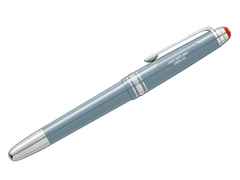 Montblanc Meisterstück X Olympic Heritage Chamonix 1924 Classique Rollerball Edelharz platinumbeschichtet – Schreibgeräte Rollerball in grau und aus Edelharz, Metall und platiniert. – Ansicht 2