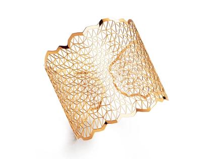 Niessing Topia Vision   Space Armspange 750/- Fine Rose poliert 56mm – Armschmuck Armspange aus 750 Rotgold. – Ansicht 2