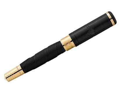 Montblanc Special Edition Great Characters Muhammad Ali Rollerball – Schreibgeräte Rollerball aus Edelharz und und vergoldet. – Ansicht 2