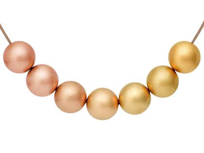 Anhänger Anhänger ohne Besatz aus 750 Gelbgold, 750 Rotgold und und .